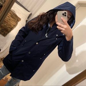 NEW NAUTICA Navy Blue Raincoat 🧥